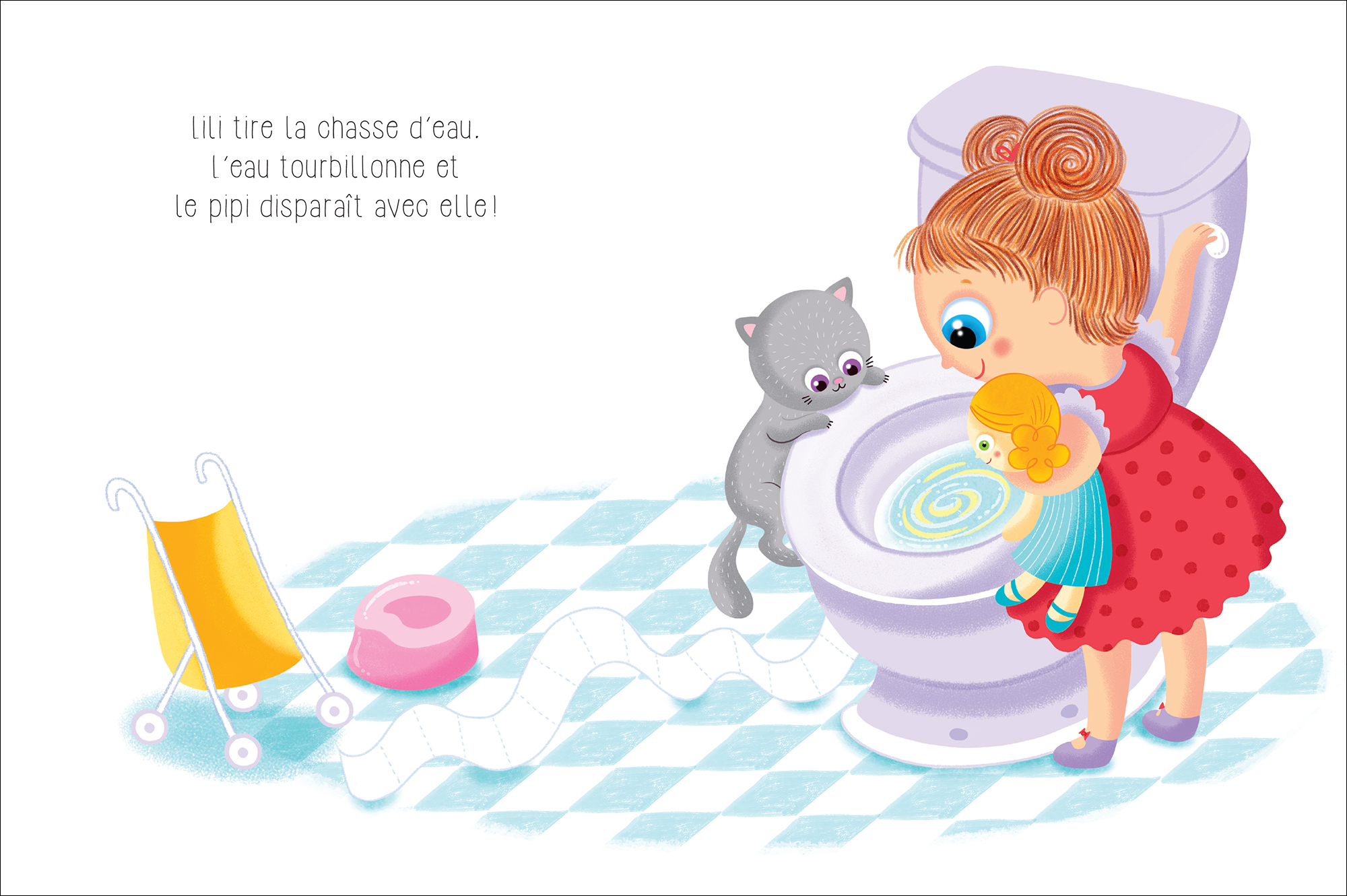 Je suis propre maintenant - Isabelle Charbonneau illustrations